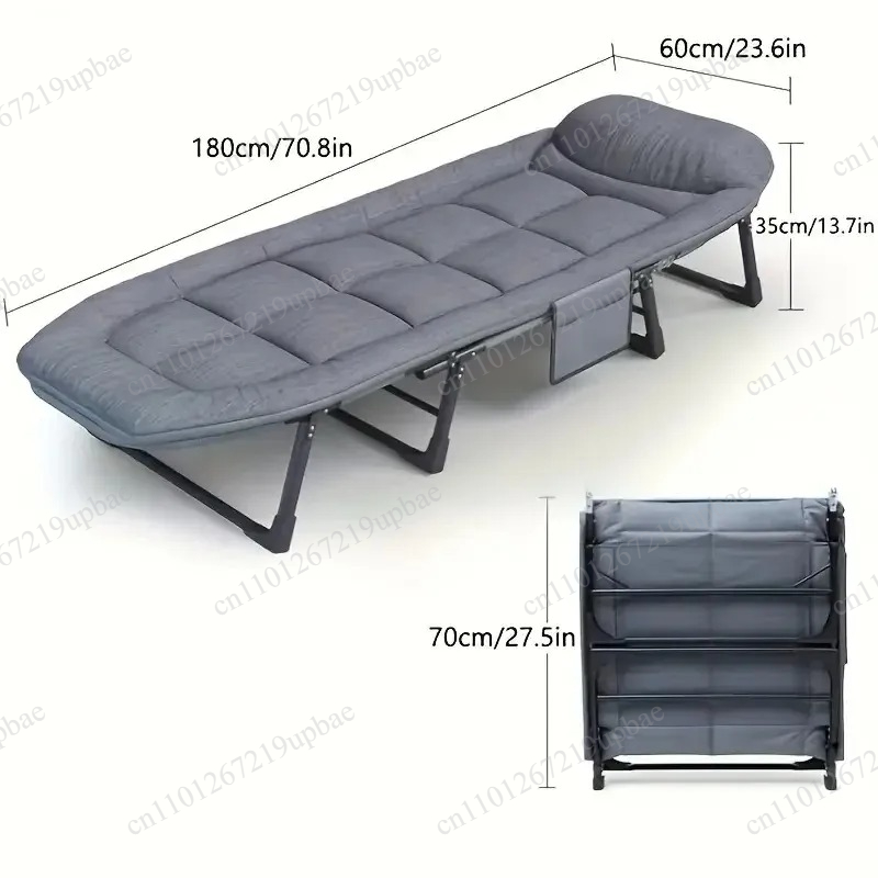 ポータブル折りたたみ式スリーピングベッド、頑丈なキャンプチェ - Outdoor Daybed Furniture のレビューと価格