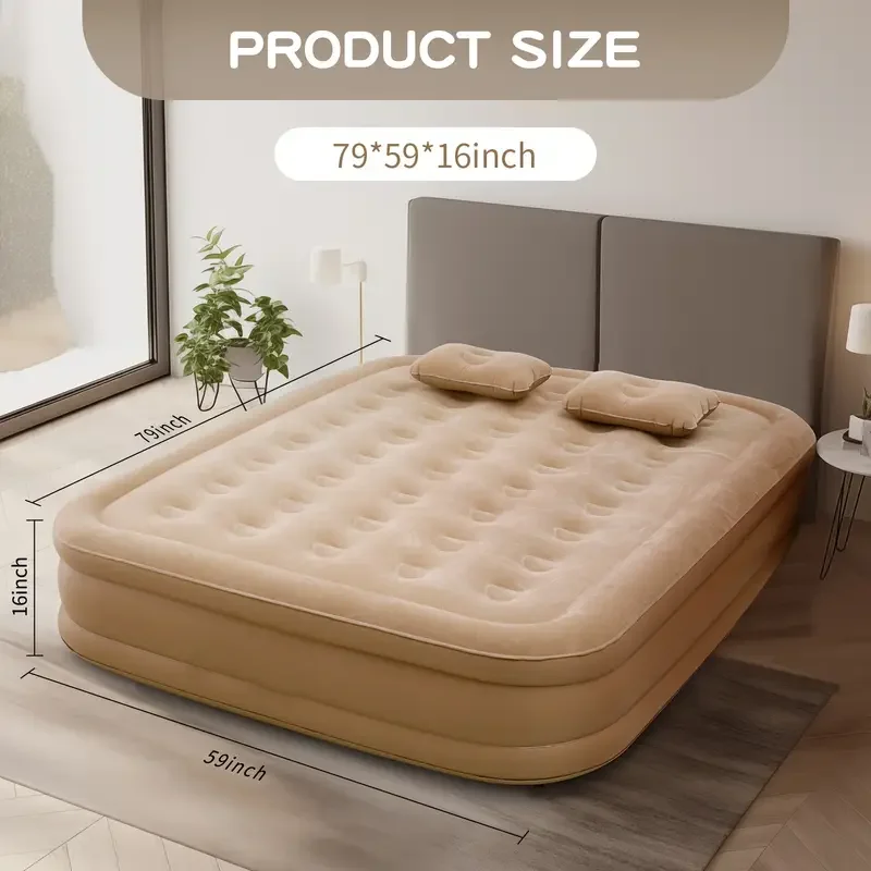 インテリアエアマットレス グランピングマット PVC インフ - Outdoor Furniture Diy のレビューと価格