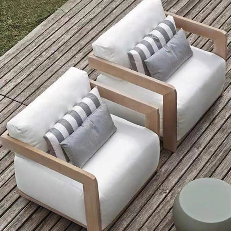 ガーデンソファ家具セット チーク材屋外家具セット 木製高級屋 - Outdoor Furniture Luxury のレビューと価格